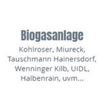 Biogasanlagen