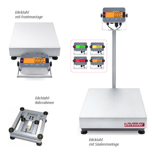 Plattformwaage Defender 3300 Edelstahl