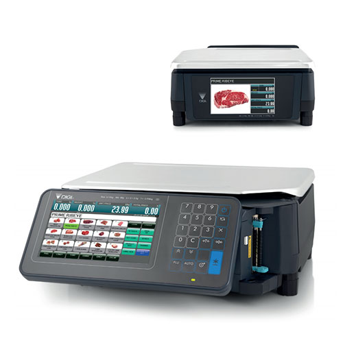 Digi SM-5300 lite Etikett druckende PC-Ladenwaagen